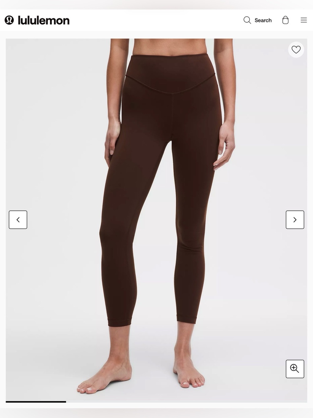 Lululemon High-Rise Wunder Under Leggings Size 2